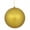 Gold, variant on Vickerman 4" Silver Matte Mercury Ball Ornament, 6 per Bag.