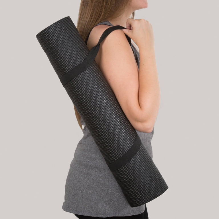 Wakeman Fitness Non-Slip Yoga Mat with Carrying Strap photo 3