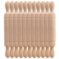 thumbnail image 1 of MasteelfCA 11Pcs Mini Rolling Pin Wooden Dough Rolling Pin Craft Mini House Rolling Pin Prop Mini House Decor, 1 of 8