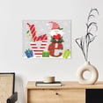 thumbnail image 6 of Logiee Christmas Gnome With Love Print Canvas Wall Art ,Art Poster,Canvas Decorative Picture,Decor Wall Pictures for Living Room Bedroom Bathroom,Ready to Hang, 6 of 6