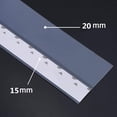 thumbnail image 2 of 5m Silicone Door Bottom Seal Strip(35MM), Transparent, Waterproof, Windproof, Dustproof, Weatherproof, Soundproof, Insect-proof, 2 of 5
