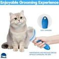 thumbnail image 7 of Cat Brush for Shedding, Self Cleaning Slicker Brush, Soft Silicone Self Cleaning for Short and Long Haired Cats for Grooming and Massaging, 7 of 7