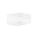 The Home Edit Medium Clear Storage Bin Organizer Insert, 2 Piece, 6.24