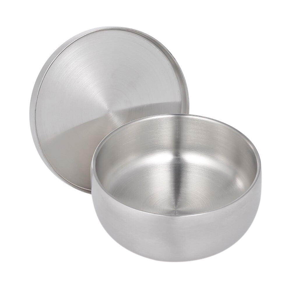 NUOLUX Shaving Bowl Cream Soap Cup Lather Men Lid Bowls Beard Mug