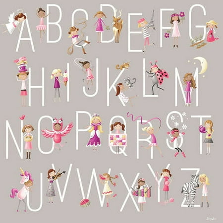 UPC: 0849719028925 | Oopsy Daisy s G is for Girls Canvas Wall Art 21×21