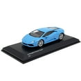 thumbnail image 2 of Lamborghini Huracan Coupe Light Blue 1/64 Diecast Model Car by Kyosho, 2 of 3
