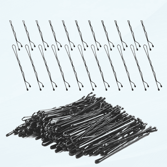 200 Pcs Bobby Pins 2 Inch Hair Pins Kit Black Bobby Pins for Hair U Hair Pins for Women Girls Lady Girls Kids Hair Pin with Storage Box Invisible