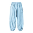 thumbnail image 4 of Womens Elastic Waist Pants Casual Loose Jogger Trousers With Ankle Cuffs for Daily Wear, 4 of 7