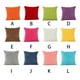 thumbnail image 5 of Bewildely Funda de cojín cómoda de pana multicolor, decoración para sala de estar, funda de almohada para sofá Decoración del hogar gris 45*45cm, 5 of 6