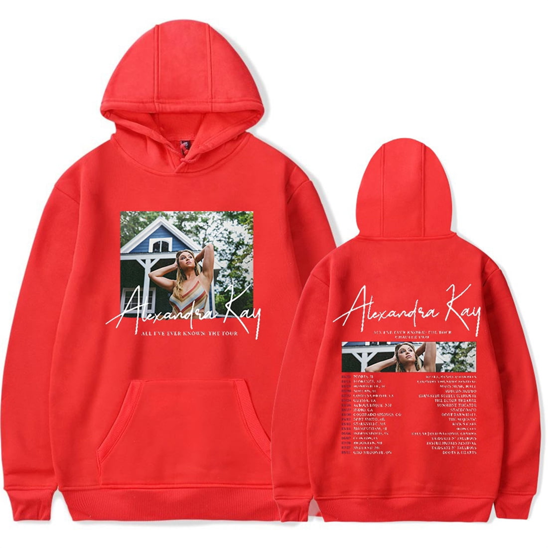 Alexandra Kay All I've Ever Know Tour Hoodie Cosplay Pullover Unisex Fashion Sweatshirt