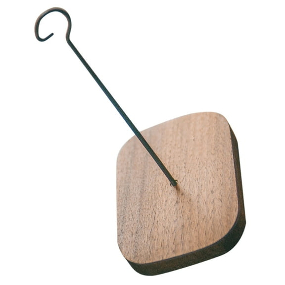 STOBOK Plant Hanger Indoor Hanger No Drilling Required Sturdy Light Brown Iron Wall Decor 1Pack