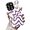 Purple, variant on Compatible with iPhone 12 Case,Cute Wave Zebra Stripes Pattern Design,Soft PU Leather Silicone Thin Slim Phone case Shockproof Protective Girly for Women Girls-Black