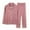 Pink, variant on Uaswgudfs Pink Pajamas Women's Long Sleeve Pj Set Loose Soft Wave dot 2 Piece Loungewear Sleepwear with Jogger Pants