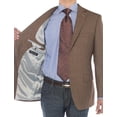thumbnail image 4 of Mens Brown Trim Fit Blazer Luciano Natazzi 2 Button 160S, 4 of 5