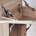 thumbnail image 5 of 2 Pieces Folding Lid Support Hinges, Furniture Lift Up Flap Stay Support Hardware, Kitchen Cabinet Door Adjustable Hinge, for Kitchen Cabinet Door Cup, 5 of 5