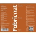 thumbnail image 3 of Fabricoat - Fabric Paint for Furniture - 8.5oz / 250ml Orange - Restore or Change the Color of Couches, Chairs, Upholstery, Soft Furnishings, Car Interiors, Clothing, & Footwear, 3 of 7