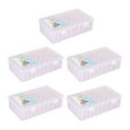 thumbnail image 1 of jifeng 5x Thread Box - Super Satchel Storage Container with 42 Pieces Trays, Thread Storage Box Embroidery Craft Thread Plastic Cross Stitch Bobbins Case, 1 of 4