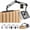 -D, variant on Magnetic Tablet Stand with Hidden Mattress Base, Hands Free Phone Holder, 360 Degree Rotation Adjustable Arm Clamp, Carbon Steel Aluminum Alloy and ABS Construction, For Bed, Sofa and Desk(-D)
