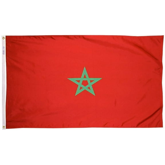 Morocco - 3'X5' Nylon Flag