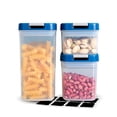 thumbnail image 1 of Set de 3 Recipientes Herméticos para Almacenar Alimentos | Organizador de Cocina | Contenedores para Alimentos | Recipientes Practicos para Snacks, 1 of 5