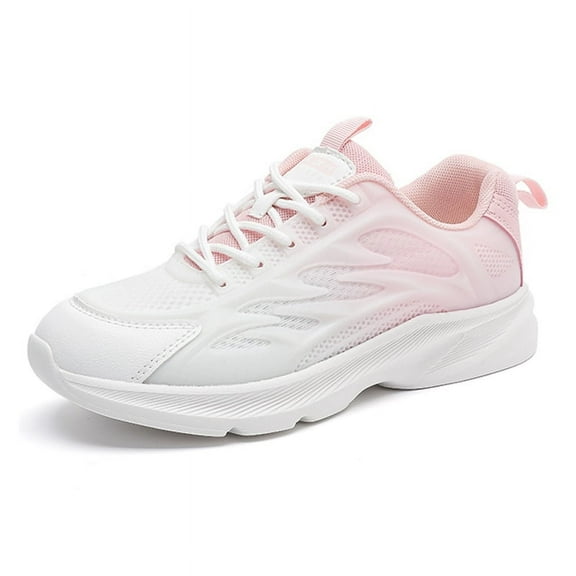 Stepedia Tennis Shoes for Women Lightweight Sneakers Workout Non Slip Athletic Shoes,White Pink 8