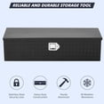 thumbnail image 4 of BeesClover 48 Inch Truck Bed Tool Box, Aluminum Tool Box Chest, Waterproof Chest Storage Box with Lock and Keys for Trucks, Trailers, RVs, Warehouses, 4 of 7