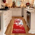 thumbnail image 1 of xihome Felpudo navideño de varias capas, 40x120 cm, antideslizante, para puerta de entrada, porche, patio, casa de campo o decoracin navideña., 1 of 6