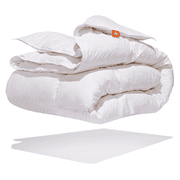 White Goose Feather Comforter - All Season - King Size