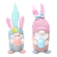 thumbnail image 1 of adviicd Easter Decoration Ornaments Rabbit Plush Doll Rudolph Doll, 1 of 5