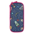 thumbnail image 2 of XMXY Cat Space Astronaut Large Capacity Pencil Case, Portable Pencil Bags with Compartments Zipper Pink, 2 of 7