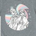 thumbnail image 3 of Frozen 2 - Anna Elsa Rainbow - Toddler And Youth Short Sleeve Graphic T-Shirt, 3 of 5