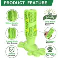 thumbnail image 3 of Dog Toothbrush Dog Toy Chew Toy Rubber Teeth Cleaning Dog Toothbrush Stick Durable for Small Dogs, 3 of 5