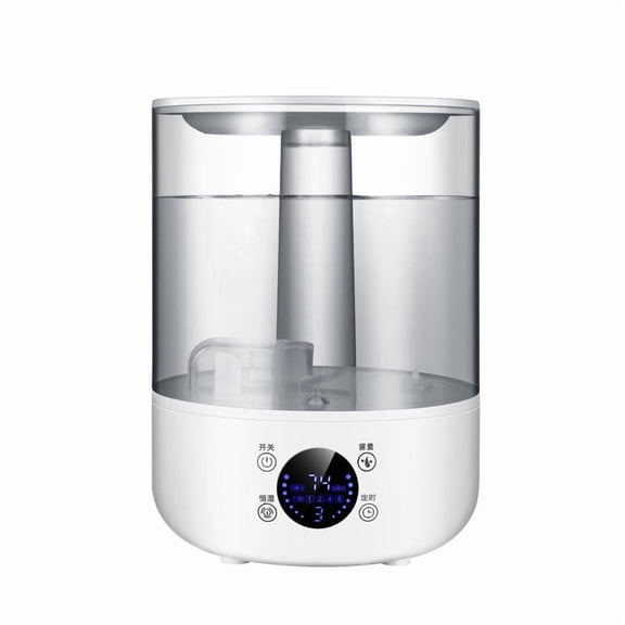 Humidifiers for Bedroom, 2.5L Tank for Large Room, Easy to Fill & Clean, 28dB Quiet Cool Mist Air Humidifier for Home Baby Nursery & Plants, Auto Shut-off and BPA-Free for Safety, 25H