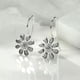 thumbnail image 3 of Fiudx Pendientes de Girasol, Diseño Único de Metal con Incrustaciones Geométricas de Circonita, Ideal para Fiestas y Uso Diario, Regalo para Mamá y Novia, Joyería Llamativa., 3 of 6