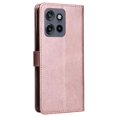 thumbnail image 3 of Wallet Case for Motorola Edge 50 Neo Flip Cover with Card Slots, Magnetic Stand & Strap Pink, 3 of 7