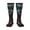 2 Black-1, variant on Starry Sky Moon Wolf Leader Print Thigh High Socks Extra Long Stretchy Sock Women Over Knee High Opaque Stocking Daily Wear