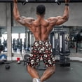 thumbnail image 3 of Yuyamidu Goth Swim Trunks Mens Bathing Suits Men's Quick Dry Beach Shorts Lightweight Swim Trunks Surfing and Summer Pool Activities, Skull Black Man 3XL, 3 of 8
