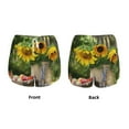 thumbnail image 5 of Fotbe Vintage Wooden Bucket Womens High Waist Running Shorts Athletic Workout Quick Dry Shorts for Women with Pockets Gym Yoga Summer Shorts-X-Large, 5 of 9