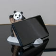 thumbnail image 4 of CxhicLuv Cute Panda Cell Phone Stand, Multifunctional Tablet Holder for Desk, Resin Phone Stand for Office & Home, Modern Desktop Decorations, Perfect Gift for Friends & Family, 4 of 6