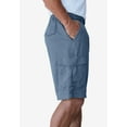 thumbnail image 3 of Boulder Creek By Kingsize Men's Big & Tall  Renegade 9" Full Elastic Waist Cargo Shorts, 3 of 5