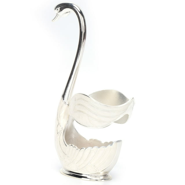 Juego de Vajilla Creativa de Acero Inoxidable Estilo Europeo con Base de Cisne Y Tenedor o Cuchara de Fruta para Regalo de Vajilla Doméstica ANGGREK Otros