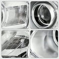 thumbnail image 4 of Fits 2006-2010 Volkswagen VW Passat B6 Chrome Headlights Headlamp Assembly LH+RH, 4 of 8