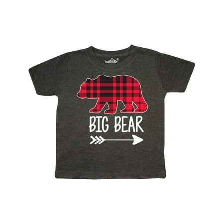

Inktastic Plaid Big Bear with Arrow Gift Toddler Boy or Toddler Girl T-Shirt