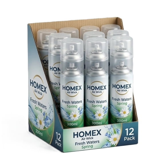 HOMEX Air Wick Fresh Waters 300ml Spring 12/Pack