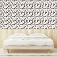 thumbnail image 4 of Ambesonne Geometric Peel & Stick Wallpaper for Home, Hexagons and Cubes, 13"x36", Multicolor, 4 of 6