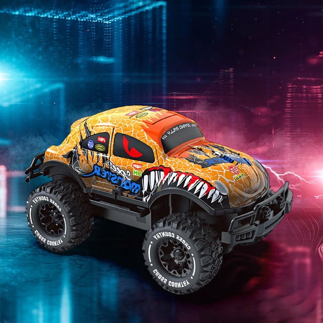Cameland Electric/RC Car With Light Small Scale Off Road Remote Control Vehicle Simulation Model Childrens Toy SUV Y200