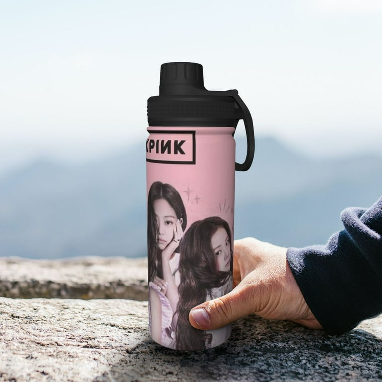 Blackpink Sports Insulated Water Bottle Stainless Steel Portable