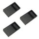 thumbnail image 5 of Student Calligraphy Inkstone with Double Sided Design for Home Use Made of Plastic Black Lightweight Portable 3 Pieces, 5 of 5
