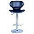 thumbnail image 3 of BestChair Swivel Curved Back Bar Stools, Black (Set of 2), 3 of 7