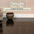 thumbnail image 3 of Achim Nexus Peel & Stick Vinyl Floor Tiles, 12 x 12, 1.2mm, 20 Count, 20 Square Feet, Black, 3 of 12